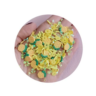 Ananas in pasta polimerica